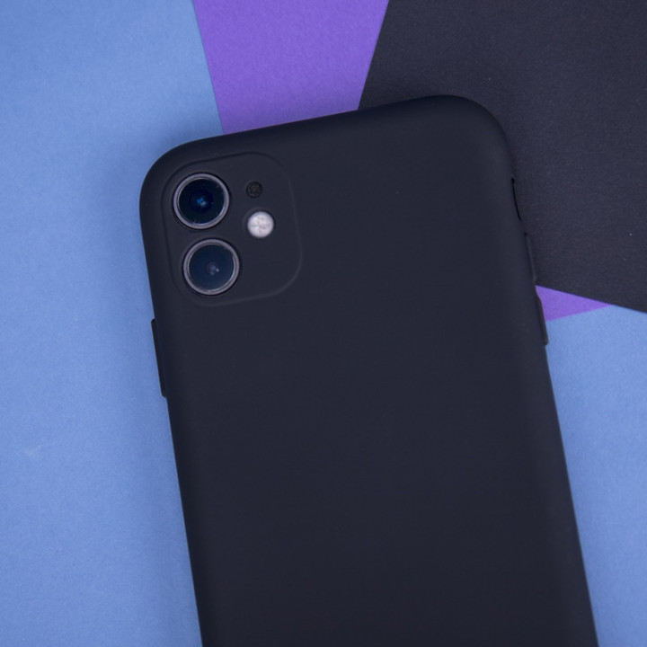 Silicon črn ovitek za Honor 200