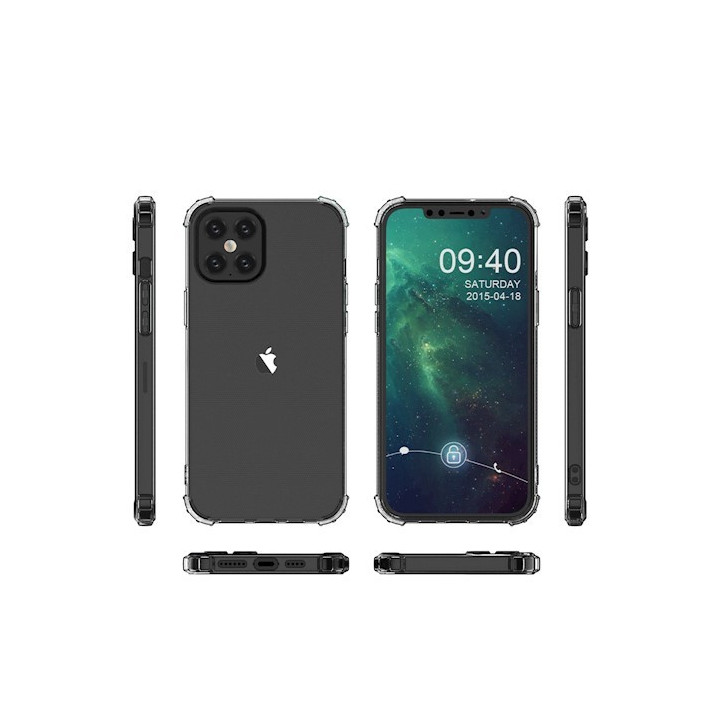 Gumiran Anti shock ovitek 1 5 mm za Samsung Galaxy A13 4G prosojen