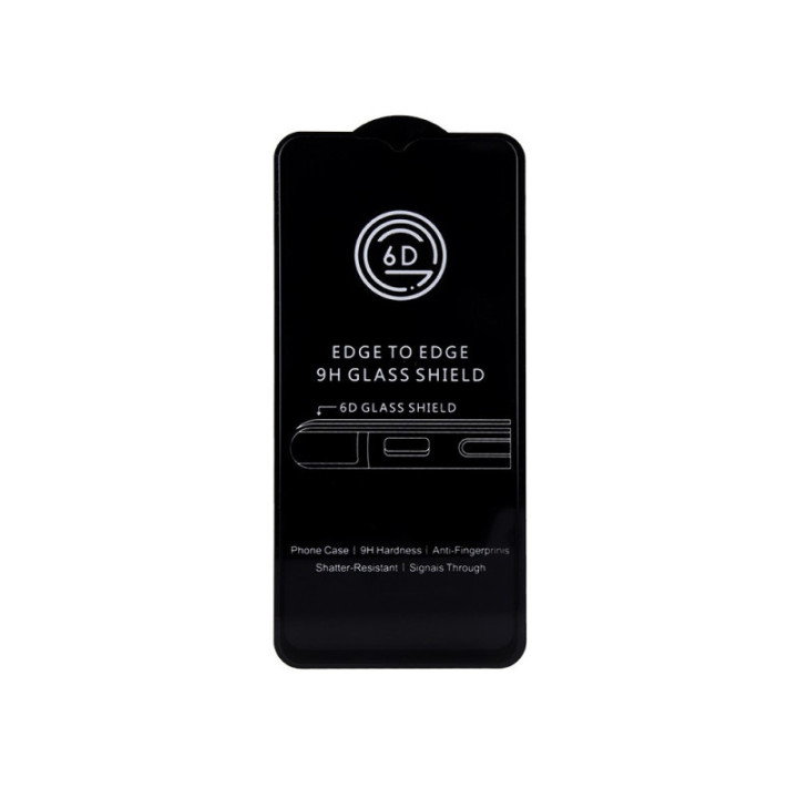 Zaščitno steklo 6D za Apple iPhone 14 Pro črn rob