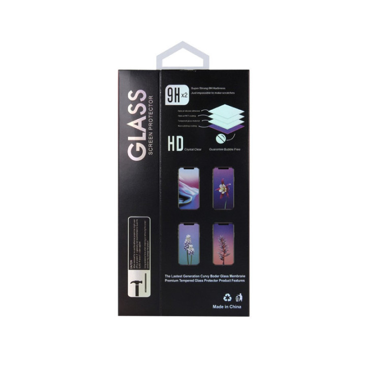 Zaščitno steklo 6D za Samsung Galaxy S22+ 5G črn rob