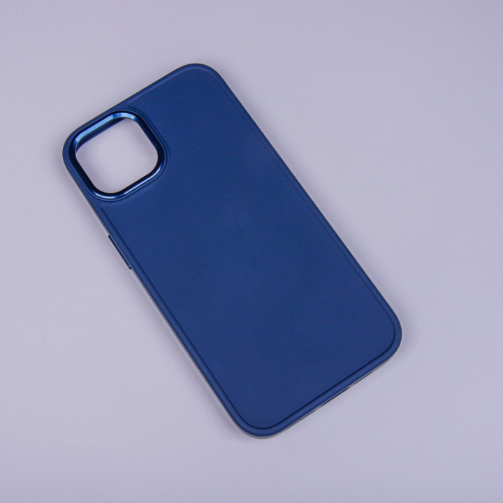Satin ovitek za Samsung Galaxy S23 5G temno moder