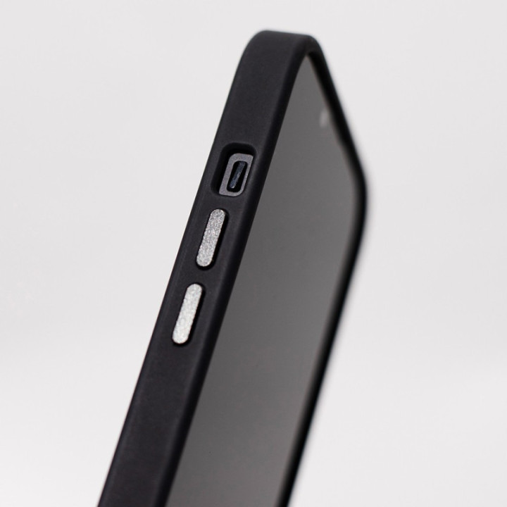 Satin ovitek za Apple iPhone 13 Pro črn