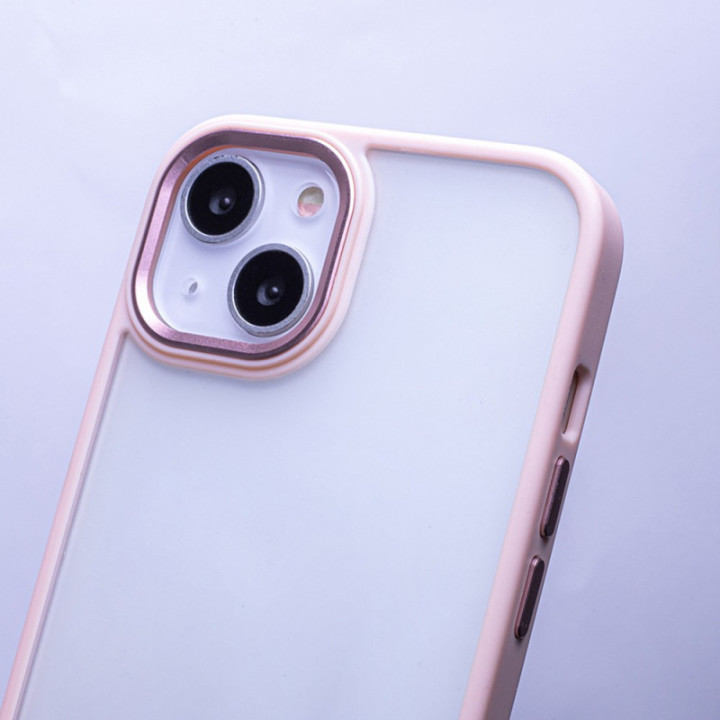 Satin ovitek za Apple iPhone 14 Pro roza