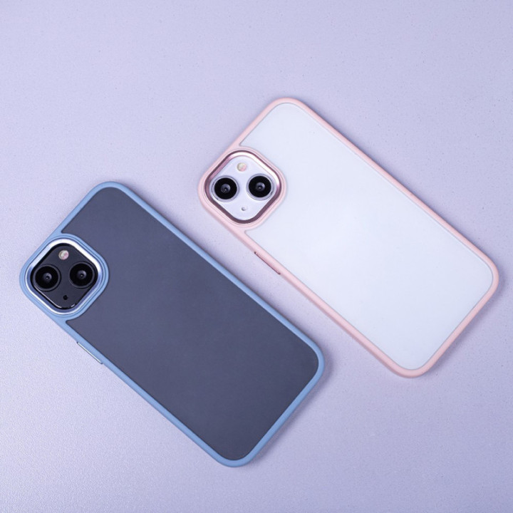 Satin ovitek za Apple iPhone 14 Pro roza
