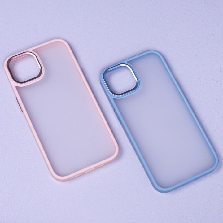 Satin ovitek za Apple iPhone 14 Pro roza