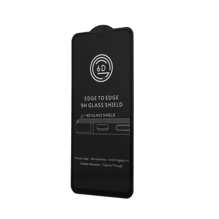 Zaščitno steklo 6D za Samsung Galaxy S21 črn rob