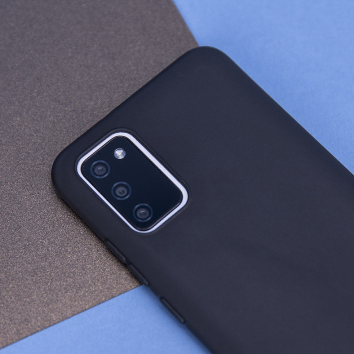 Matt črn ovitek za Samsung Galaxy A36 5G