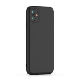 Silicon ovitek za Apple iPhone 16 Pro črn