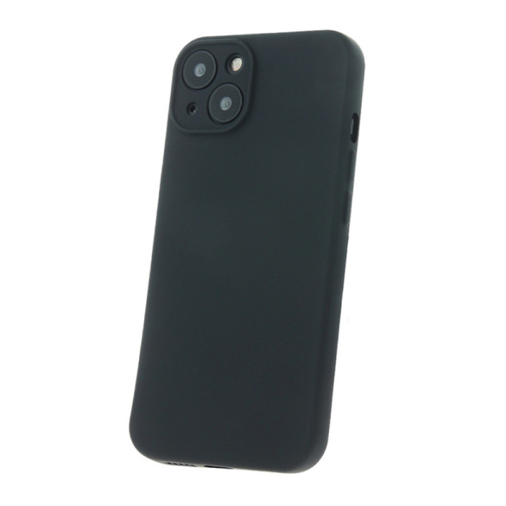 Silicon ovitek za Apple iPhone 16 Pro črn