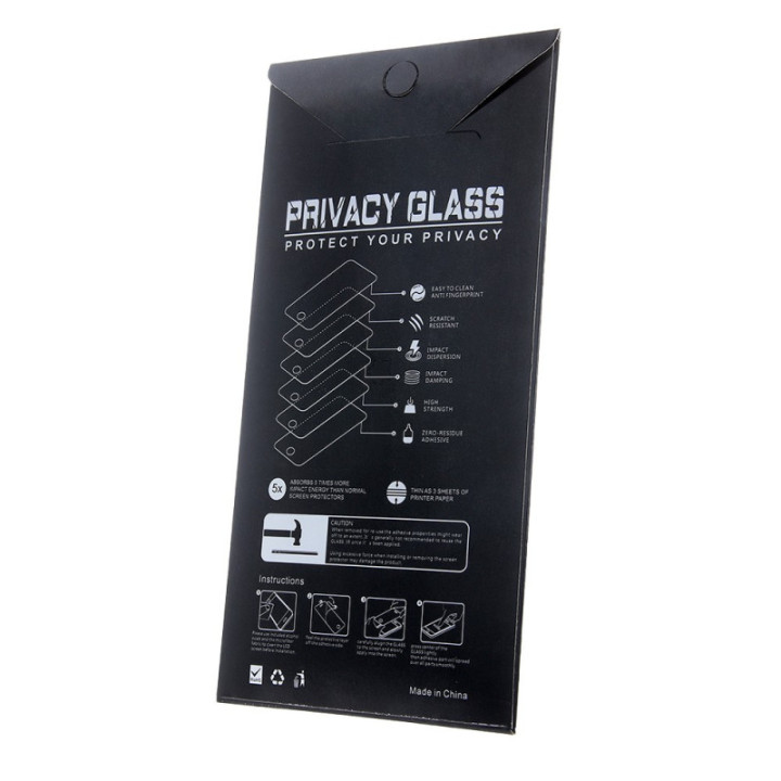 Zaščitno steklo Privacy za Apple iPhone 17 Pro Max