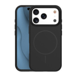 Silicon Mag ovitek za Apple iPhone 17 Pro Max črn