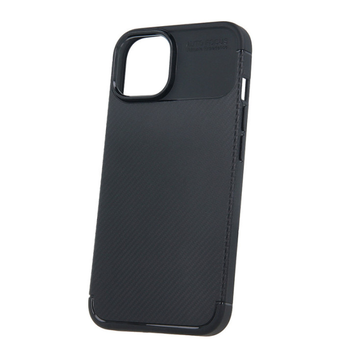 Carbon ovitek za Apple iPhone 17 črn