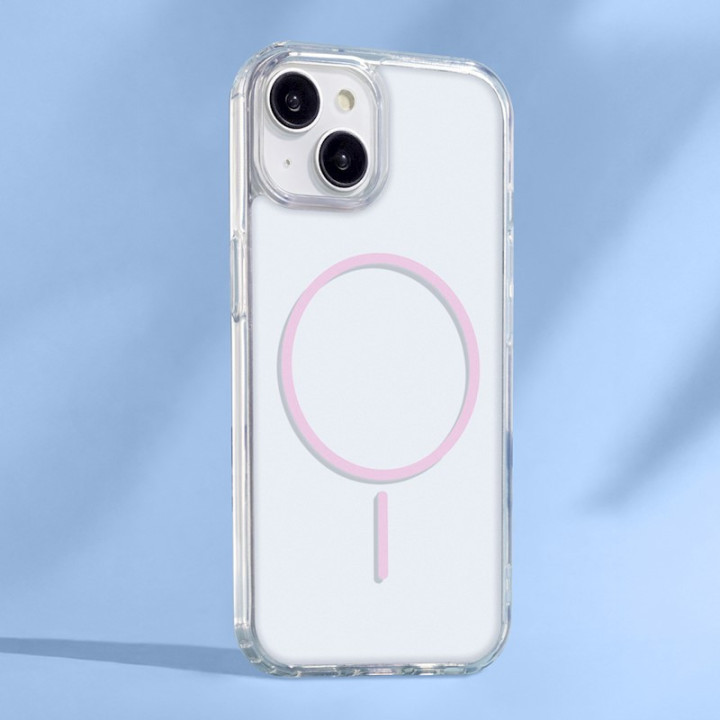 Anti Shock Mag ovitek za Apple iPhone 17 pink