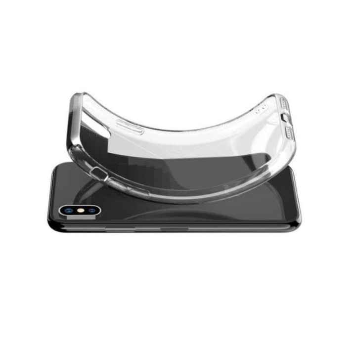 Gumiran ovitek 1 mm za Apple iPhone 13 Pro Max prosojen