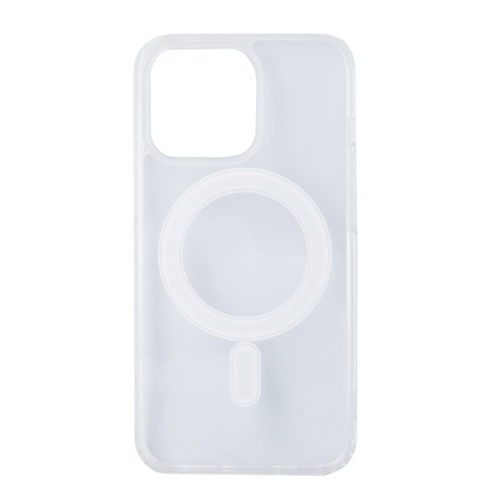 Gumiran Anti shock MagSafe ovitek 1 5 mm za Apple iPhone 17 prosojen