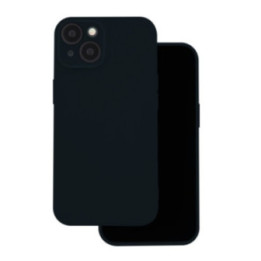 Silicon ovitek za Apple iPhone 17 črn
