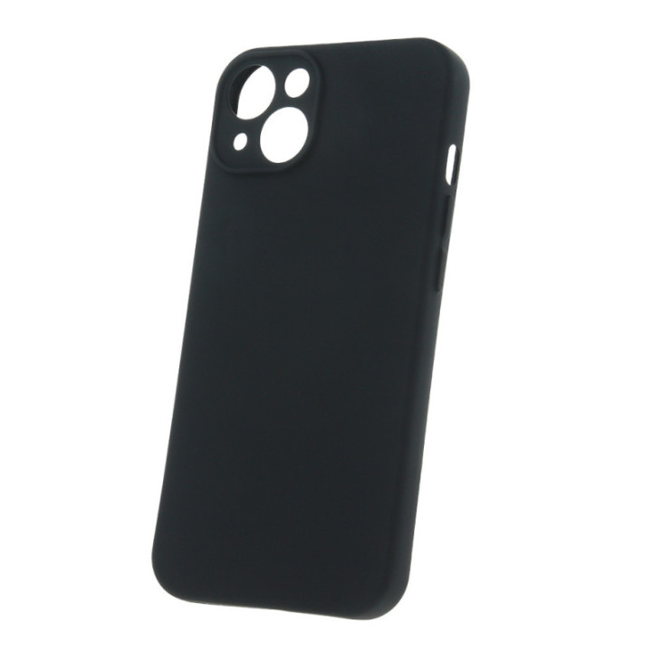 Silicon ovitek za Apple iPhone 17 črn