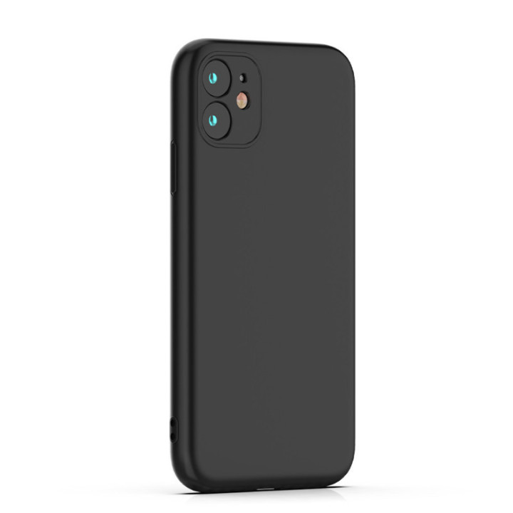 Silicon ovitek za Apple iPhone 17 črn