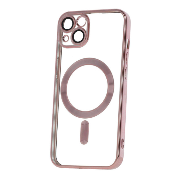 Chrome Mag ovitek za Apple iPhone 17 Pro RoseGold