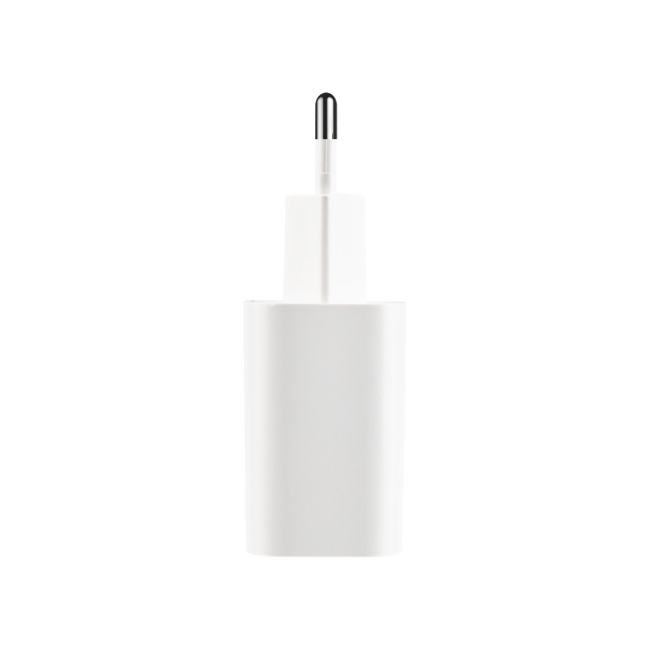 Polnilnik Maxlife MXTC-06 PD QC z 1 priključkom USB-C, 20 W, bel