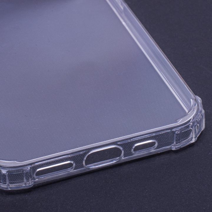 Protiudarni ovitek Anti Shock debeline 1,5 mm za iPhone 15 Pro Max, prozoren