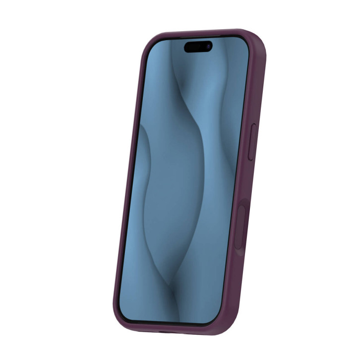 Tanek silikon ovitek MagSafe za iPhone 17 Pro Max / iPhone 18 Pro Max v barvi temne češnje