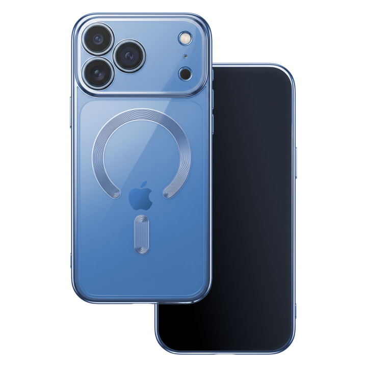 Ovitek Color Chrome Mag za iPhone 17 Pro Max / 18 Pro Max v barvi nebesno modra