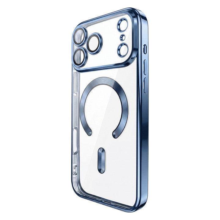 Ovitek Color Chrome Mag za iPhone 17 Pro Max / 18 Pro Max v barvi nebesno modra