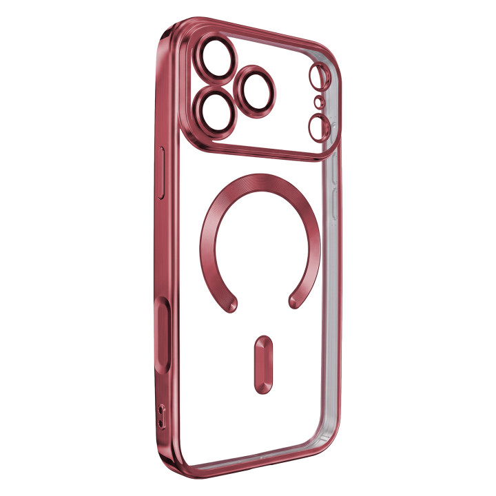 Ovitek Color Chrome Mag za iPhone 17 Pro Max / 18 Pro Max v barvi temne češnje
