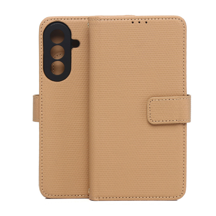 Preklopna torbica Smart Triangle rjava za Samsung Galaxy A57 5G