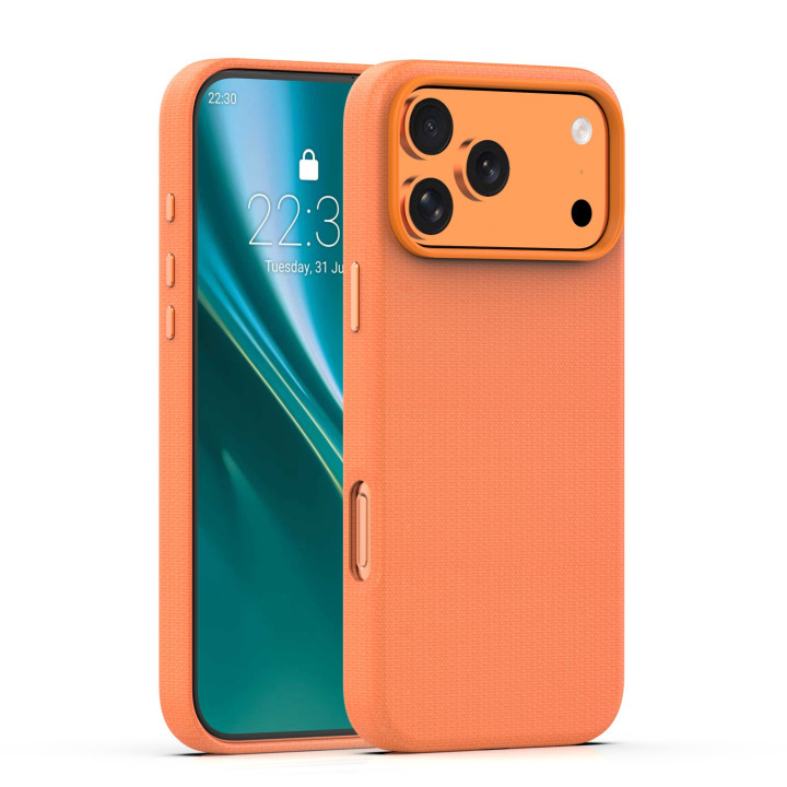 Etteri Elegant Mag ovitek za iPhone 17 Pro v oranžni barvi