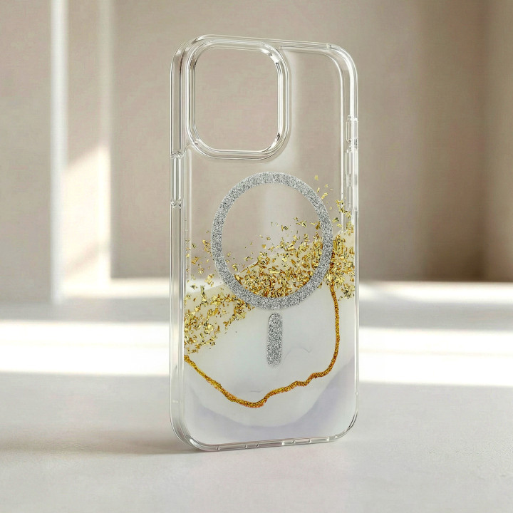 Epoxy Mag ovitek za Samsung Galaxy S26, bel