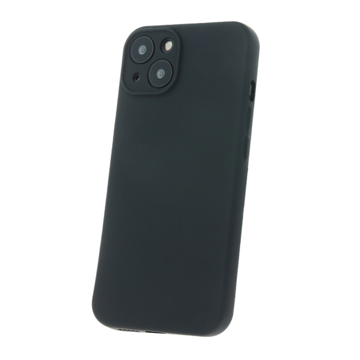 Silikonski ovitek za iPhone 16 Pro Max v črni barvi