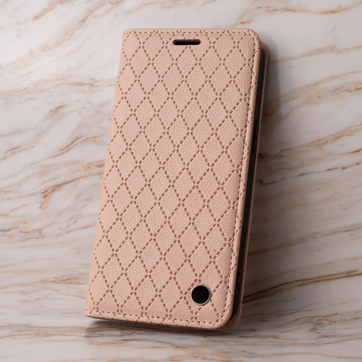 Smart Caro bež preklopna torbica za Samsung Galaxy A57 5G