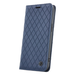 Smart Caro modra preklopna torbica za Samsung Galaxy S25 FE