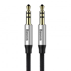 Baseus Yiven M30 kabel 3,5 mm (AUX) na 3,5 mm (AUX) 1m črn