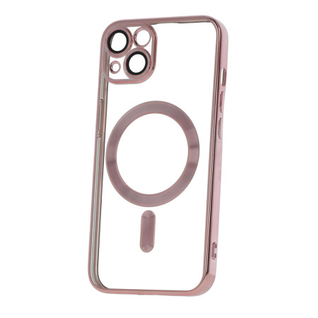 Chrome Mag ovitek za Apple iPhone 17 Pro RoseGold